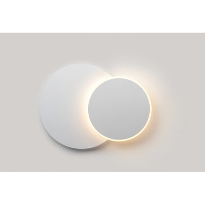 ET2 Lighting Revolver LED Flush Mount/Wall Sconce, Matte White