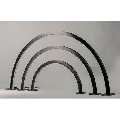 ET2 Lighting Arc 1-Light Large LED Table Lamp, Brushed Black
