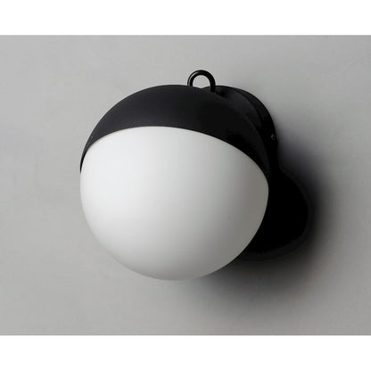 ET2 Lighting Half Moon Wall Sconce, Black