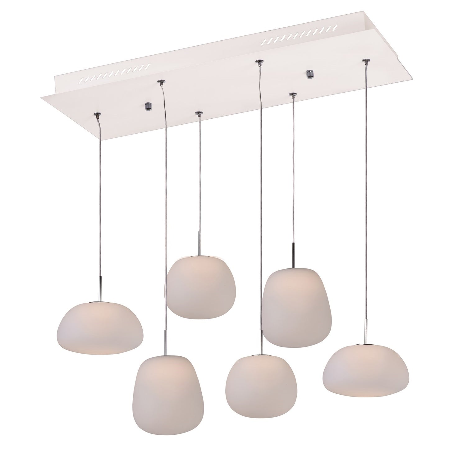 ET2 Puffs 6-Light Pendant, White