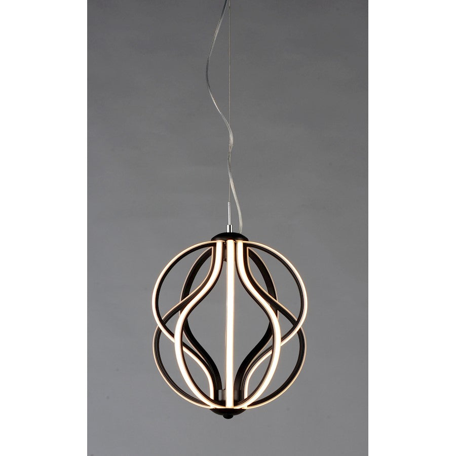 LED Pendant, Black