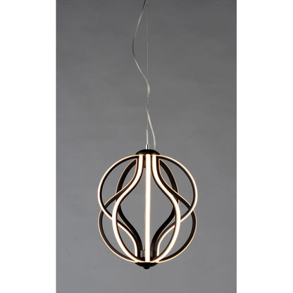 LED Pendant, Black
