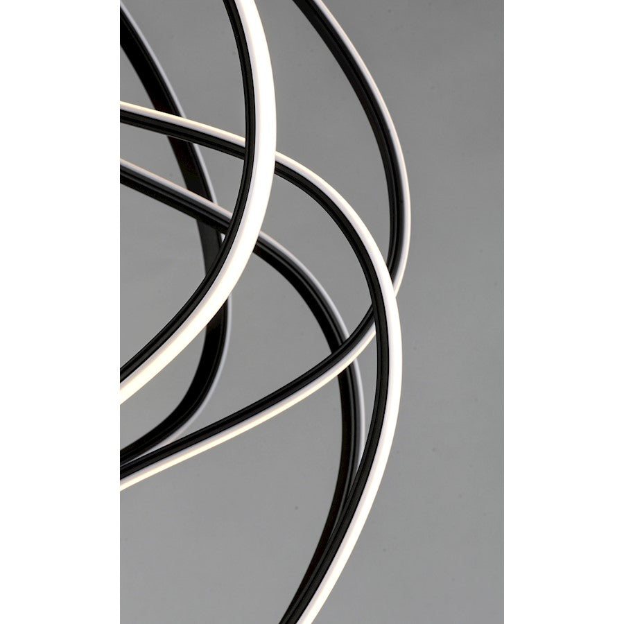 LED Pendant, Black