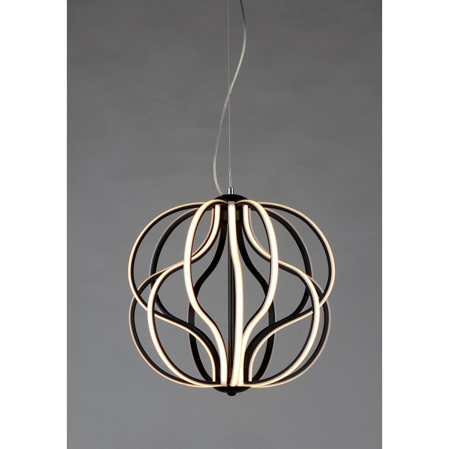 LED Pendant, Black