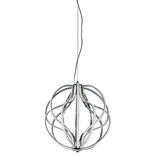 ET2 Aura LED 14-Light Pendant, Polished Chrome