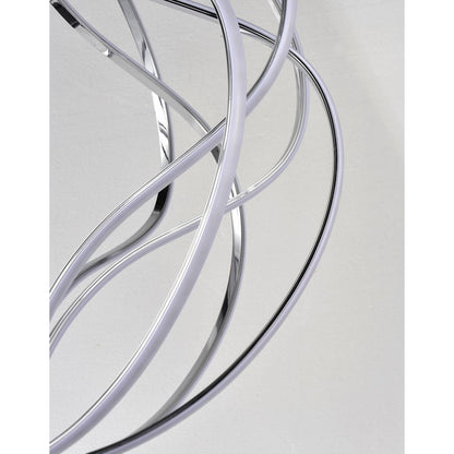 ET2 Aura LED 14-Light Pendant, Polished Chrome