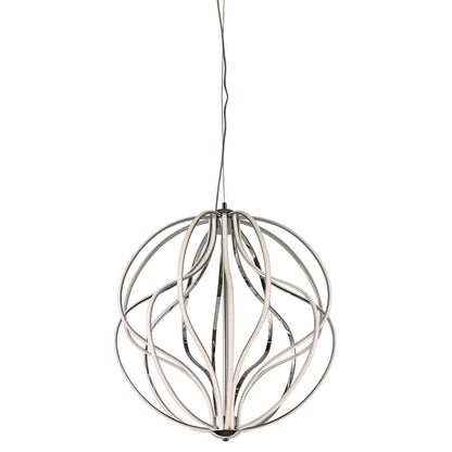 ET2 Aura LED 16-Light Pendant, Polished Chrome