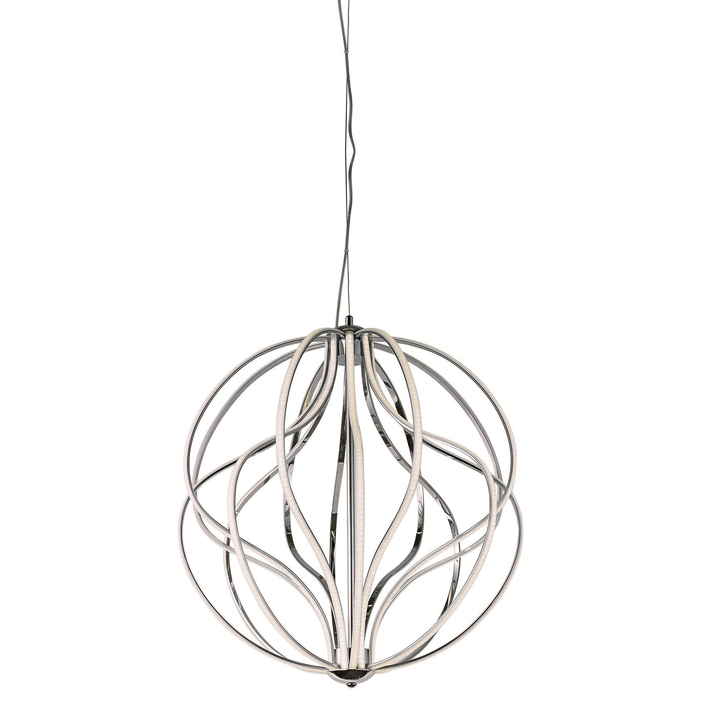 ET2 Aura LED 16-Light Pendant, Polished Chrome