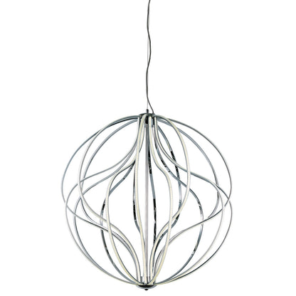 ET2 Aura LED 18-Light Pendant, Polished Chrome