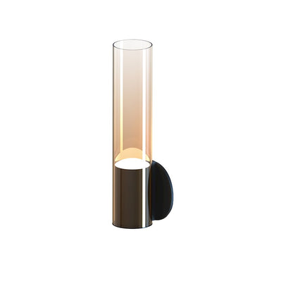 ET2 Lighting Highball 1 Light LED Wall Sconce, Gunmetal/Amber