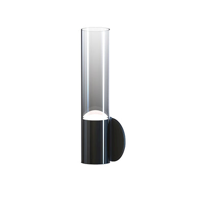 ET2 Lighting Highball 1 Light LED Wall Sconce, Gunmetal/Smoke