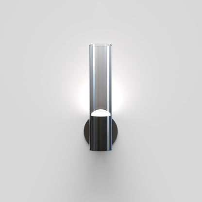 ET2 Lighting Highball 1 Light LED Wall Sconce, Gunmetal/Smoke