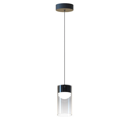 ET2 Lighting Highball 1 Light LED Mini Pendant, Gunmetal/Smoke