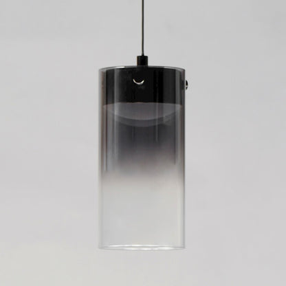 ET2 Lighting Highball 1 Light LED Mini Pendant, Gunmetal/Smoke