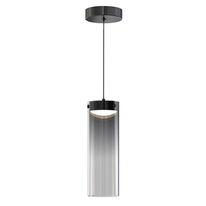 ET2 Lighting Highball 1Lt Mini Pendant, Gunmetal/Graduating Smoke
