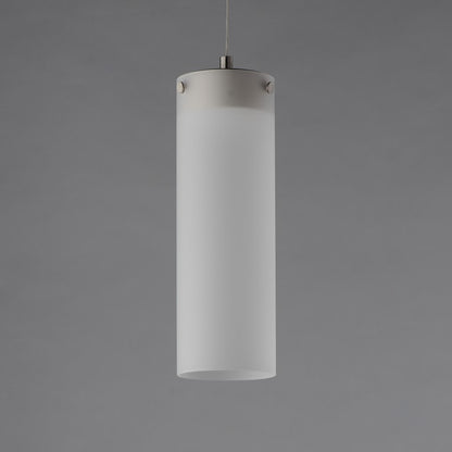 ET2 Lighting Highball 1Lt 12.5" Mini Pendant, Nk/Translucent Frost