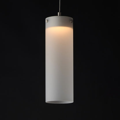 ET2 Lighting Highball 1Lt 12.5" Mini Pendant, Nk/Translucent Frost