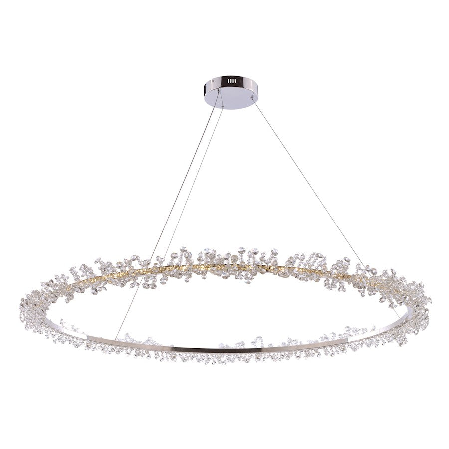 ET2 Lighting Bracelet Entry Foyer Pendant in Polished Chrome