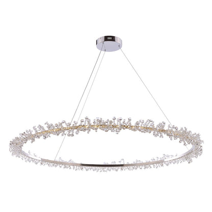 ET2 Lighting Bracelet Entry Foyer Pendant in Polished Chrome