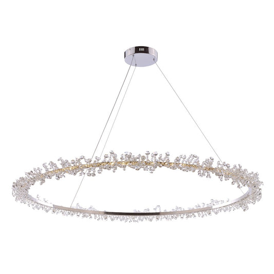 ET2 Lighting Bracelet Entry Foyer Pendant in Polished Chrome