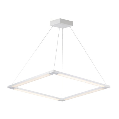 ET2 Lighting Rotator 1-Light LED Pendant in Matte White