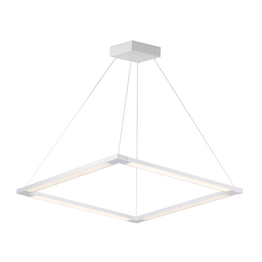 ET2 Lighting Rotator 1-Light LED Pendant in Matte White