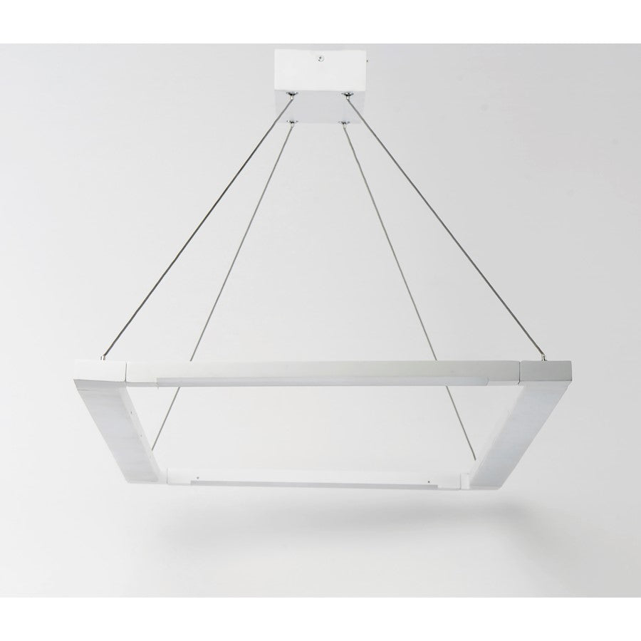 ET2 Lighting Rotator 1-Light LED Pendant in Matte White