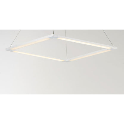 ET2 Lighting Rotator 1-Light LED Pendant in Matte White
