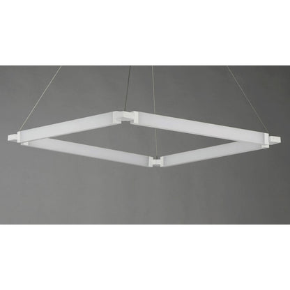 ET2 Lighting Rotator 1-Light LED Pendant in Matte White