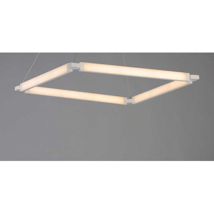ET2 Lighting Rotator 1-Light LED Pendant in Matte White