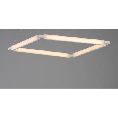 ET2 Lighting Rotator 1-Light LED Pendant in Matte White