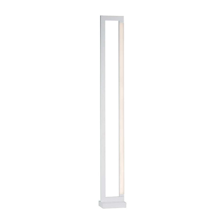 ET2 Lighting Rotator LED 1-Light Floor Lamp in Matte White