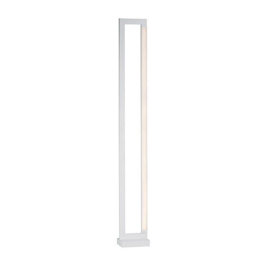 ET2 Lighting Rotator LED 1-Light Floor Lamp in Matte White