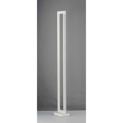 ET2 Lighting Rotator LED 1-Light Floor Lamp in Matte White