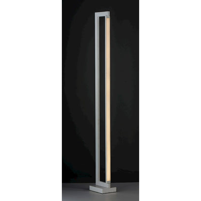 ET2 Lighting Rotator LED 1-Light Floor Lamp in Matte White