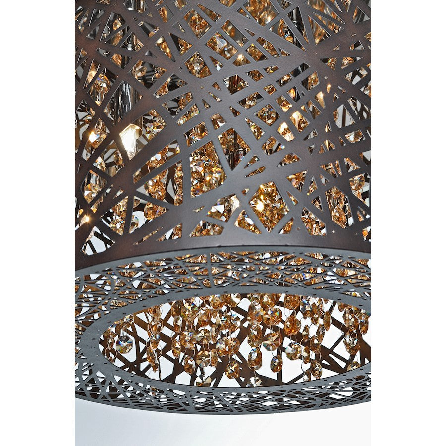 1 Light Pendant, Bronze