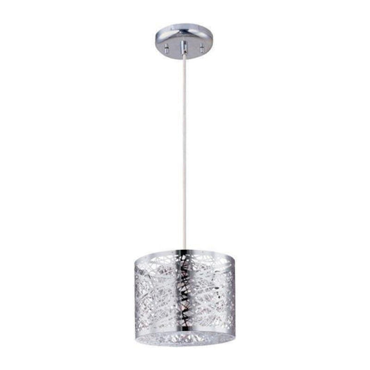 ET2 Inca 1-Light Pendant with LED Bulb, Polished Chrome - E21306-10PC-BUL