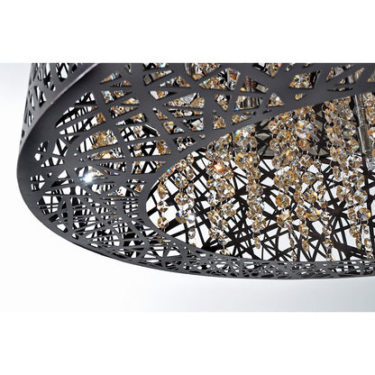 ET2 Lighting Inca 7 Light Pendant, Bronze