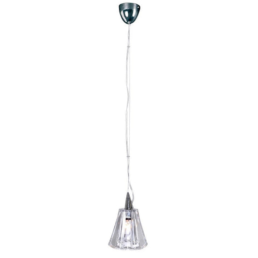 ET2 Inca 7-Light Pendant with LED Bulb, Polished Chrome - E21309-10PC-BUL