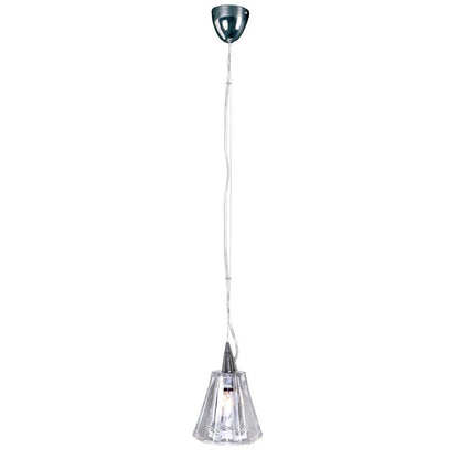 ET2 Inca 7-Light Pendant with LED Bulb, Polished Chrome
