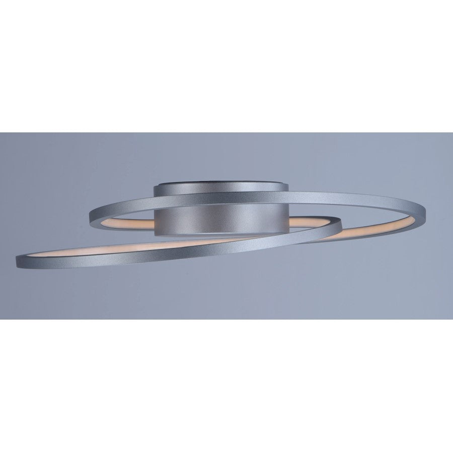 ET2 Lighting 2.25' x 18.25' Cycle LED Flush Mount, Silver