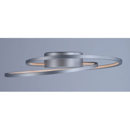 ET2 Lighting 2.25' x 18.25' Cycle LED Flush Mount, Silver