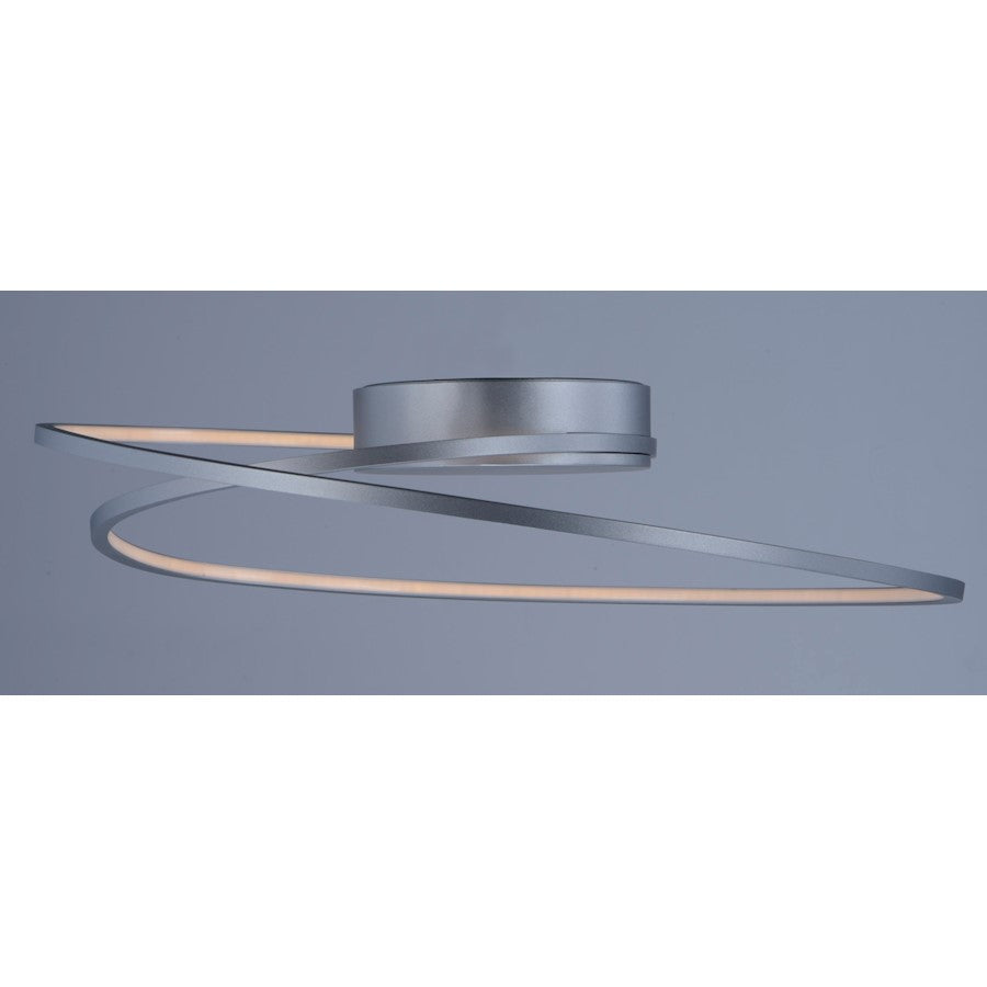 ET2 Lighting 2.25' x 18.25' Cycle LED Flush Mount, Silver