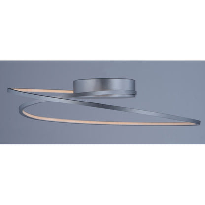 ET2 Lighting 2.25' x 18.25' Cycle LED Flush Mount, Silver
