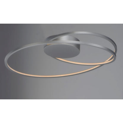 ET2 Lighting 2.25' x 25.25' Cycle LED Flush Mount, Silver