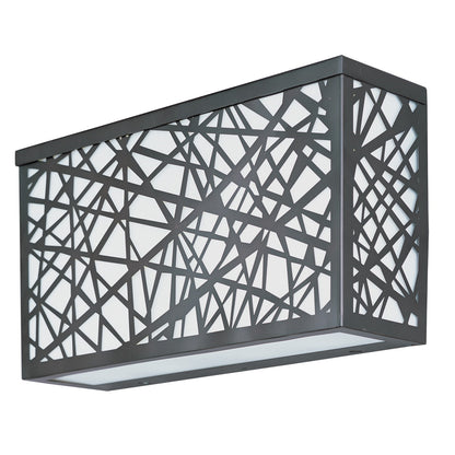 ET2 Inca LED Large Outdoor Wall Sconce, Bronze