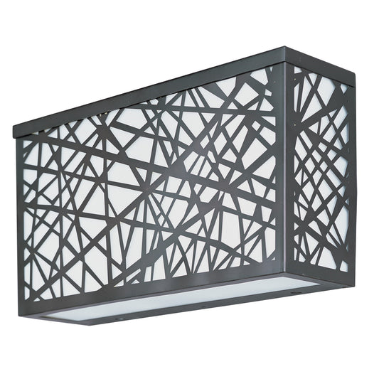 ET2 Inca LED Large Outdoor Wall Sconce, Bronze