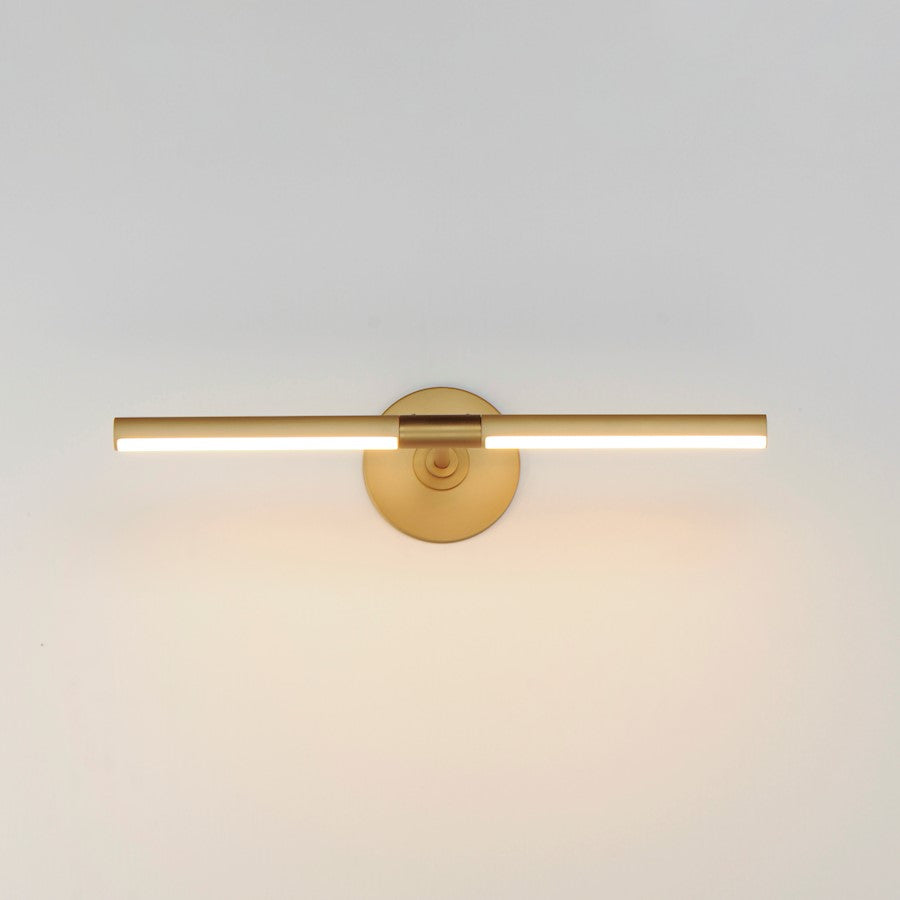 ET2 Lighting Dorian 1 Light 18" Picture Light, Gold
