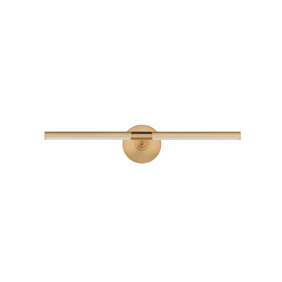 ET2 Lighting Dorian 1 Light 24" Picture Light, Gold