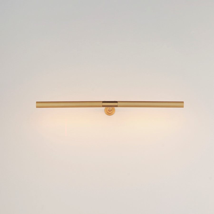ET2 Lighting Dorian 1 Light 24" Picture Light, Gold